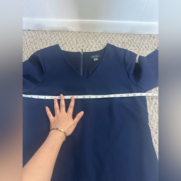 Tahari 3/4 Sleeves and Watercolor Floral Pattern size 10 - Picture 7 of 9